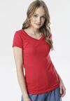 Czerwony T-shirt Anarah