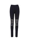Granatowe Legginsy Perisia