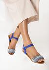 Niebieskie Sandały Thalameda