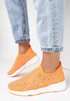 Pomarańczowe Sneakersy Acanos