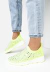 Żółte Sneakersy Acanos