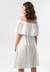 Biała Sukienka Asilise