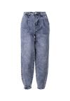 Niebieskie Jeansy Mom Fit Himethylia