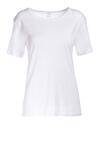 Biały T-shirt Ephesine