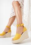 Żółte Sandały Phianisse