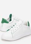 Biało-Zielone Buty Sportowe Avanah