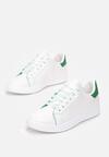 Biało-Zielone Buty Sportowe Alumara