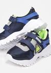 Niebiesko-Zielone Buty Sportowe Nerilane