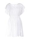 Biała Sukienka Molleia
