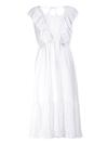 Biała Sukienka Delmanelle