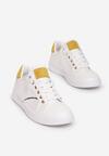Biało-Żółte Buty Sportowe Irinlyn