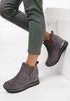 Szare Sneakersy Chlora
