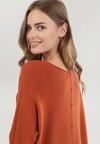 Brązowy Sweter Elinlisa