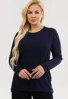 Granatowy Sweter Carilyla