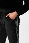Czarne Spodnie Dresowe Lonetail