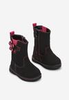 Czarno-Fuksjowe Botki Skyridge