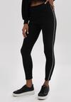 Czarne Legginsy Mangoflame
