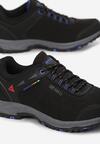Czarno-Niebieskie Buty Sportowe Highless
