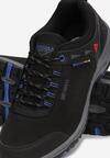 Czarno-Niebieskie Buty Sportowe Highless
