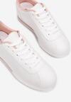 Biało-Różowe Buty Sportowe Molphaeia