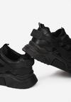 Czarne Sneakersy Wilhelmina