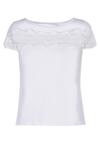 Biały T-shirt Cireilla
