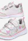 Srebrne Buty Sportowe Emson