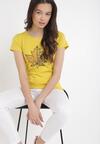 Żółty T-shirt Cathrise