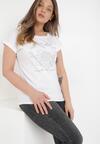 Biały T-shirt Cayetlin