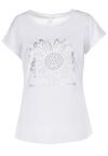 Biały T-shirt Cayetlin