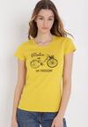 Żółty T-shirt Fabularis