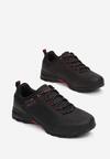 Czarno-Czerwone Buty Sportowe Shaerra