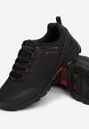 Czarno-Czerwone Buty Sportowe Shaerra