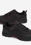 Czarno-Czerwone Buty Sportowe Shaerra