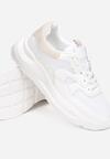 Biało-Beżowe Sneakersy Nithenoel