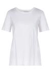 Biały T-shirt Keatris