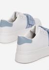 Biało-Niebieskie Sneakersy Usiel