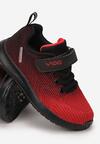 Czerwono-Czarne Buty Sportowe Grynaya