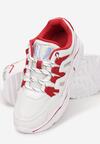 Biało-Czerwone Sneakersy Melaira