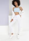 Białe Jeansy Skinny Lilinith