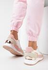 Biało-Różowe Sneakersy Vivilena