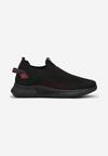 Czarno-Czerwone Buty Sportowe Shenne
