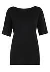 Czarny T-shirt Kissosi