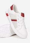 Biało-Czerwone Buty Sportowe Taphalise