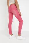 Fuksjowe Jeansy Skinny Metioliphis