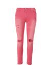 Fuksjowe Jeansy Skinny Metioliphis