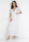 Biała Sukienka Mysphise