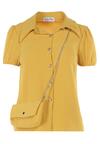 Żółta Koszula Z Torebką Orphelis
