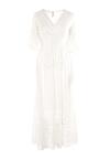 Biała Sukienka Pirephise