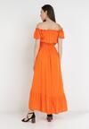 Pomarańczowa Sukienka Sinishis